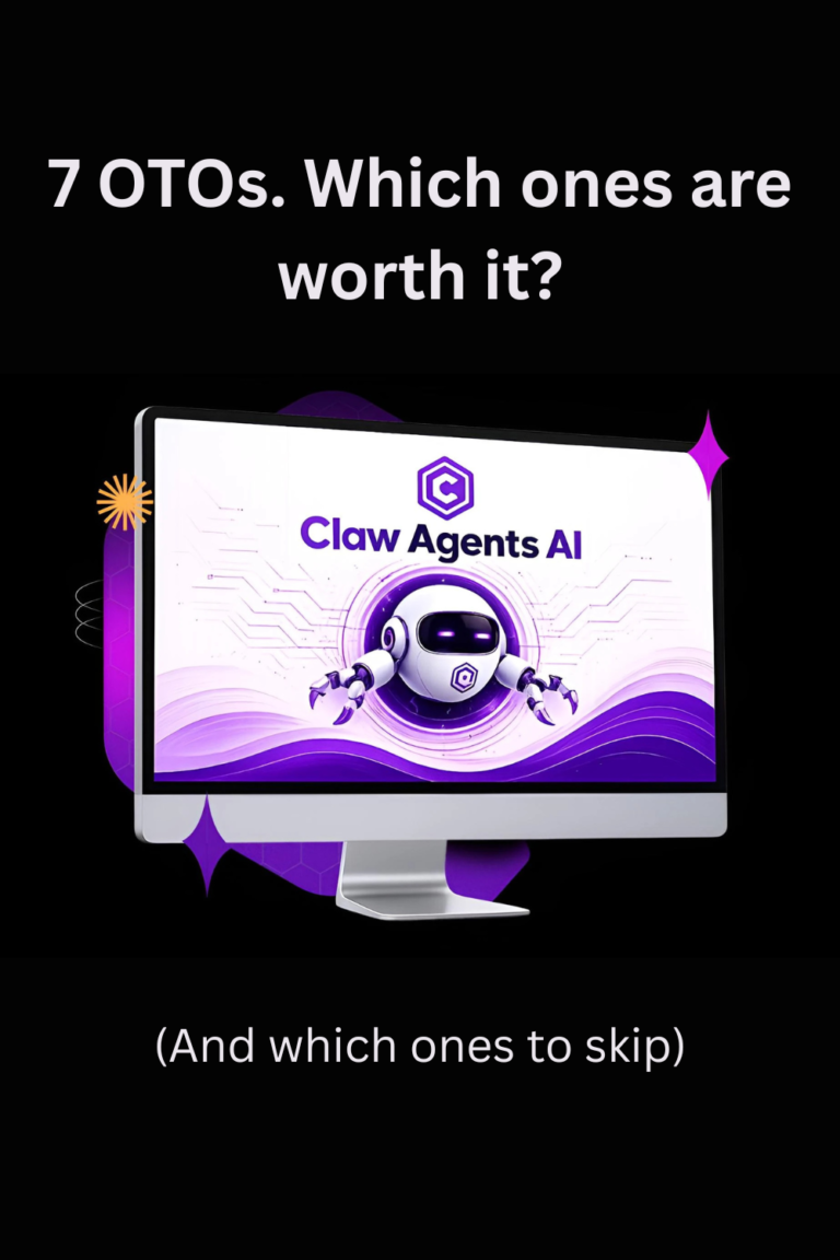 Claw Agents AI OTO review — all 7 upsells ranked and explained by Oussama Ben at PressNovice