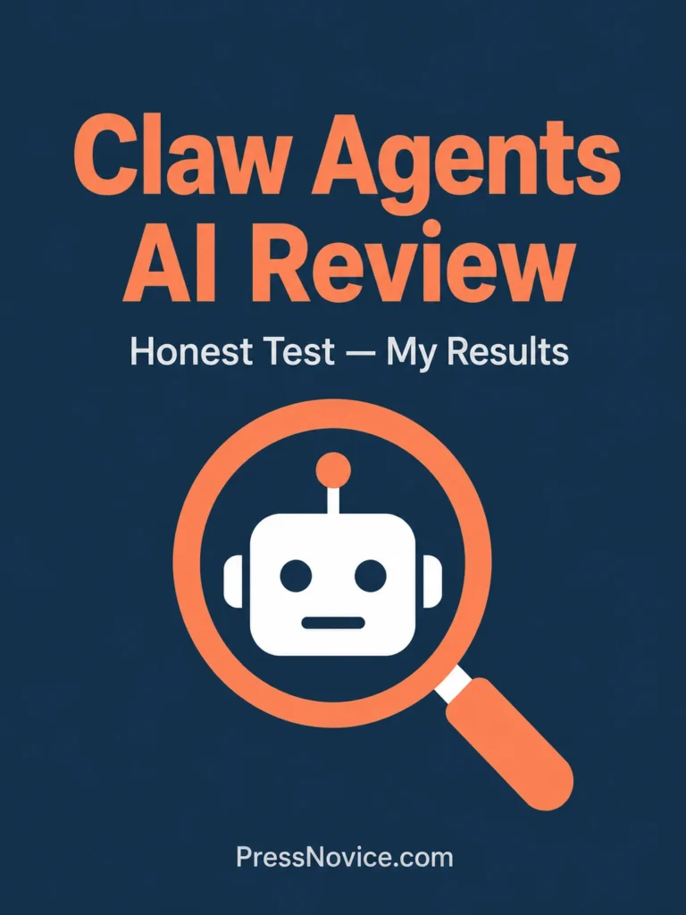 Claw Agents AI review 2026 — honest test of all 58 AI agents by Oussama Ben PressNovice